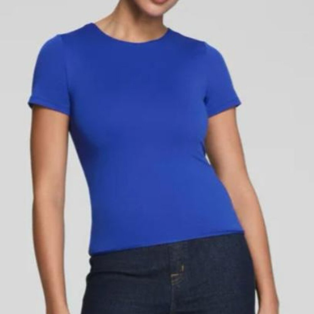 NWT - SPANX Jersey Crewneck Tee